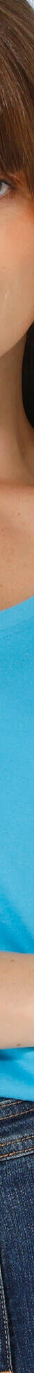 T-shirt col V uni manches courtes, coton (bleu turquoise) T-shirt col V uni manches courtes, coton (bleu turquoise)